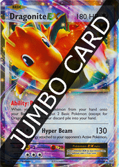 JUMBO OVERSIZED Dragonite EX - 72/108